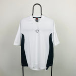 00s Nike Football Shirt T-Shirt White Medium