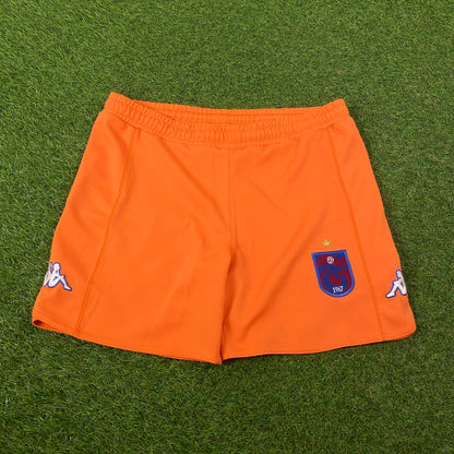 Retro Kappa Trabzonspor Football Shorts Orange Medium