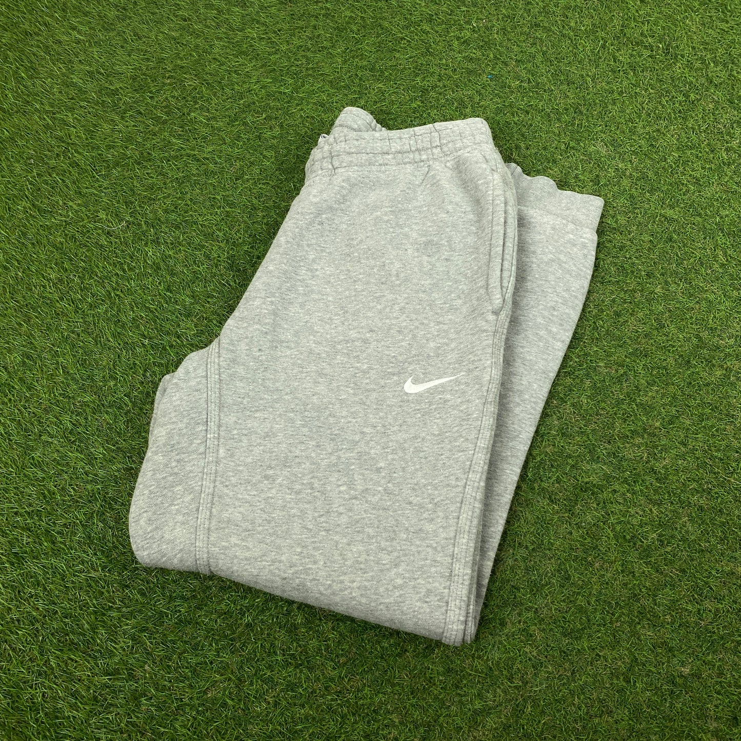 00s Nike Cotton Joggers Grey Medium