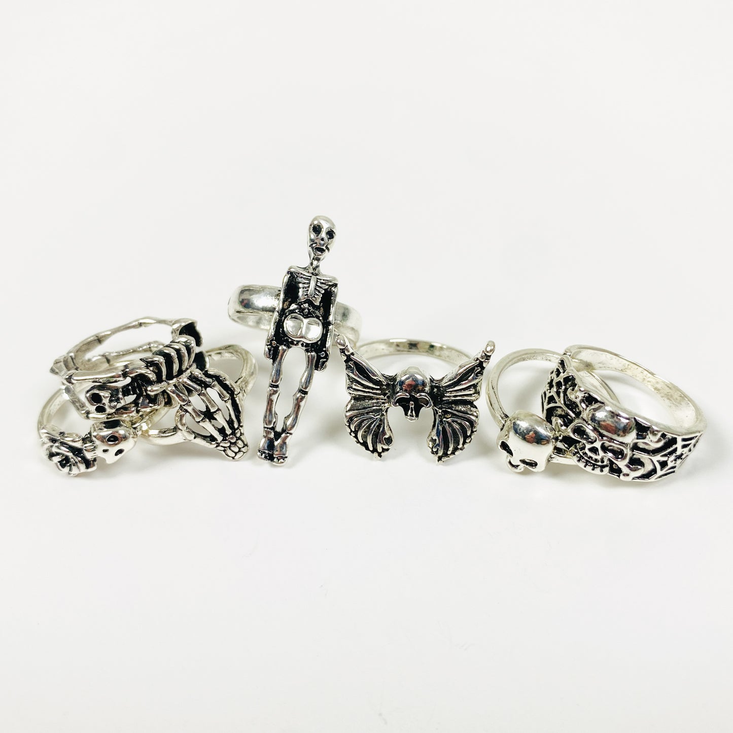 Skeleton Skull Mystery Ring