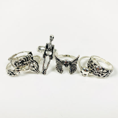Skeleton Skull Mystery Ring