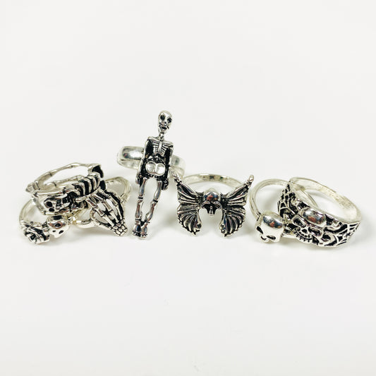 Skeleton Skull Mystery Ring