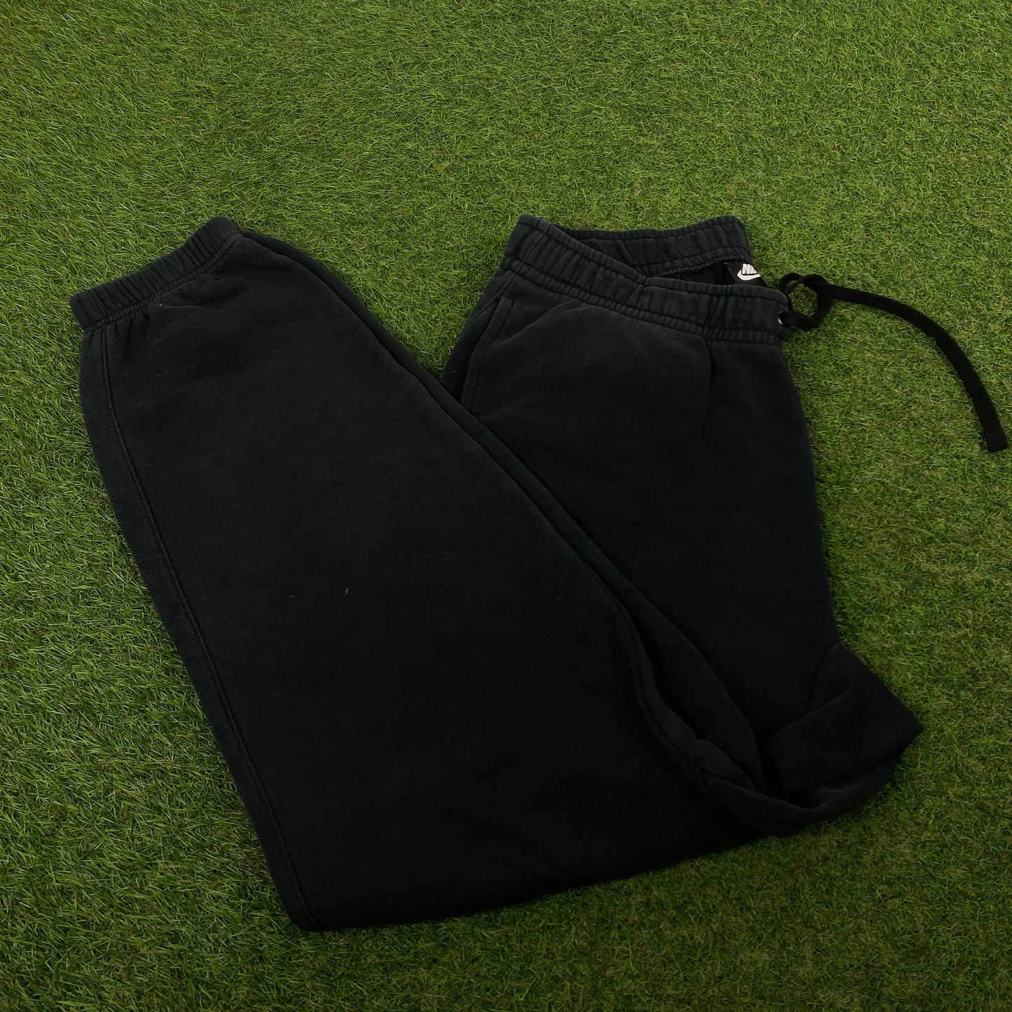 00s Nike Wide Leg Cotton Joggers Black Medium