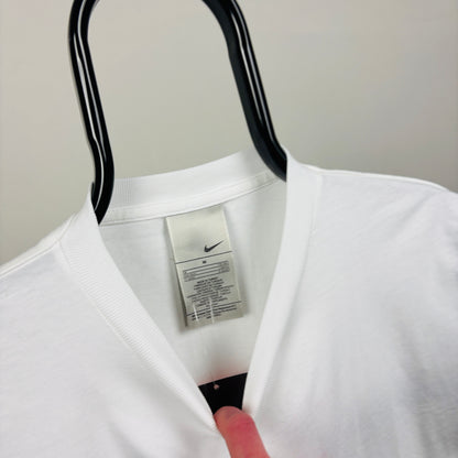 00s Nike Numerals T-Shirt White Medium