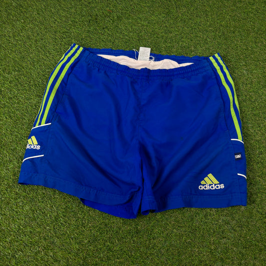 90s Adidas Shorts Blue Medium