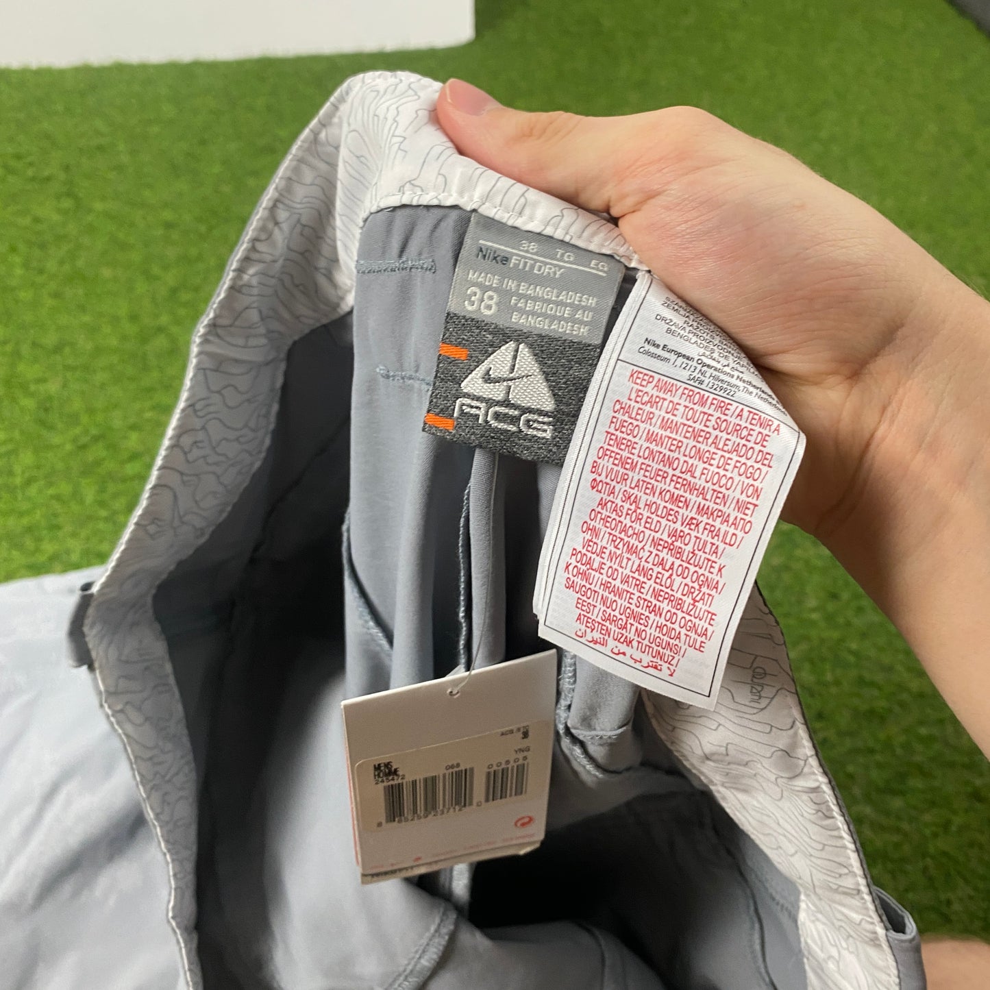 00s Nike ACG Cargo Trousers Joggers Grey XL