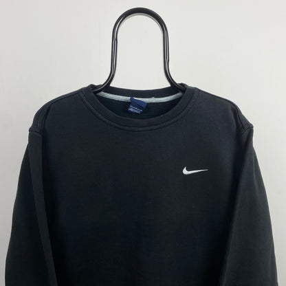 00s Nike Sweatshirt Black Large