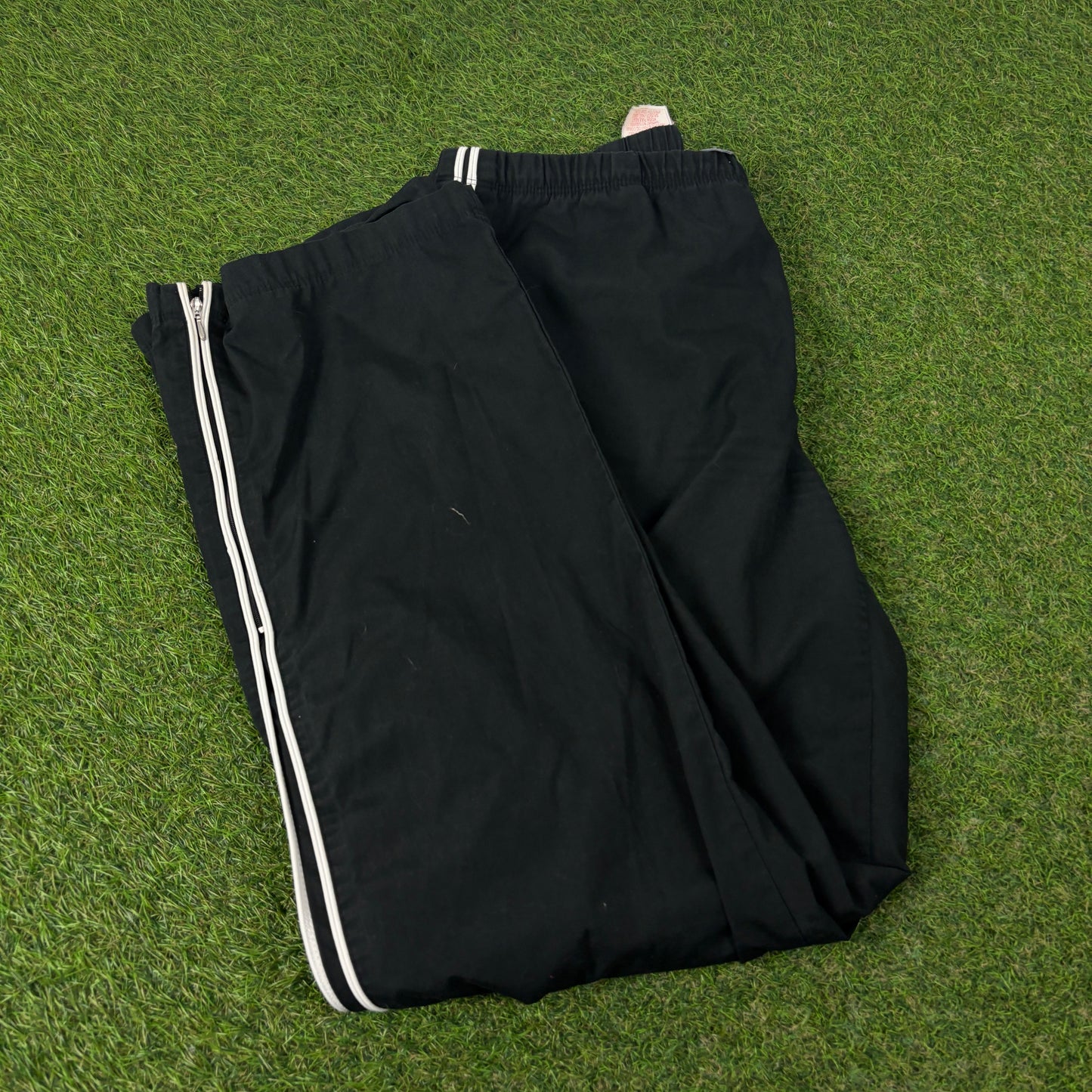 00s Nike Piping Joggers Black Large