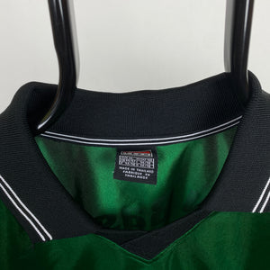 90s Nike Football Shirt T-Shirt Green XL