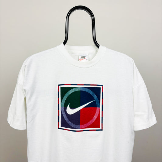 90s Nike Challenge Court T-Shirt White XL