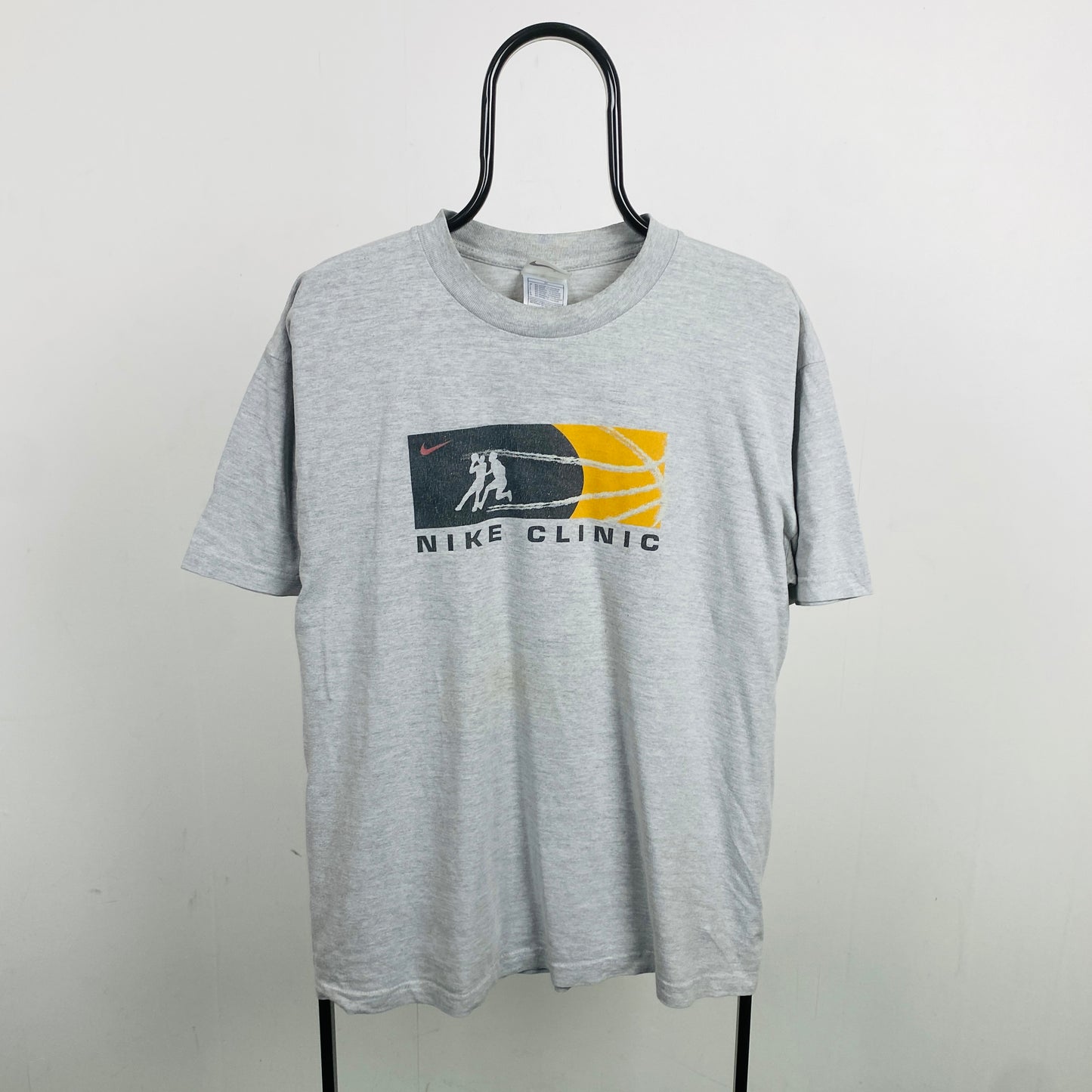 90s Nike Basketball T-Shirt Grey Large