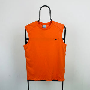00s Nike Vest T-Shirt Orange Small