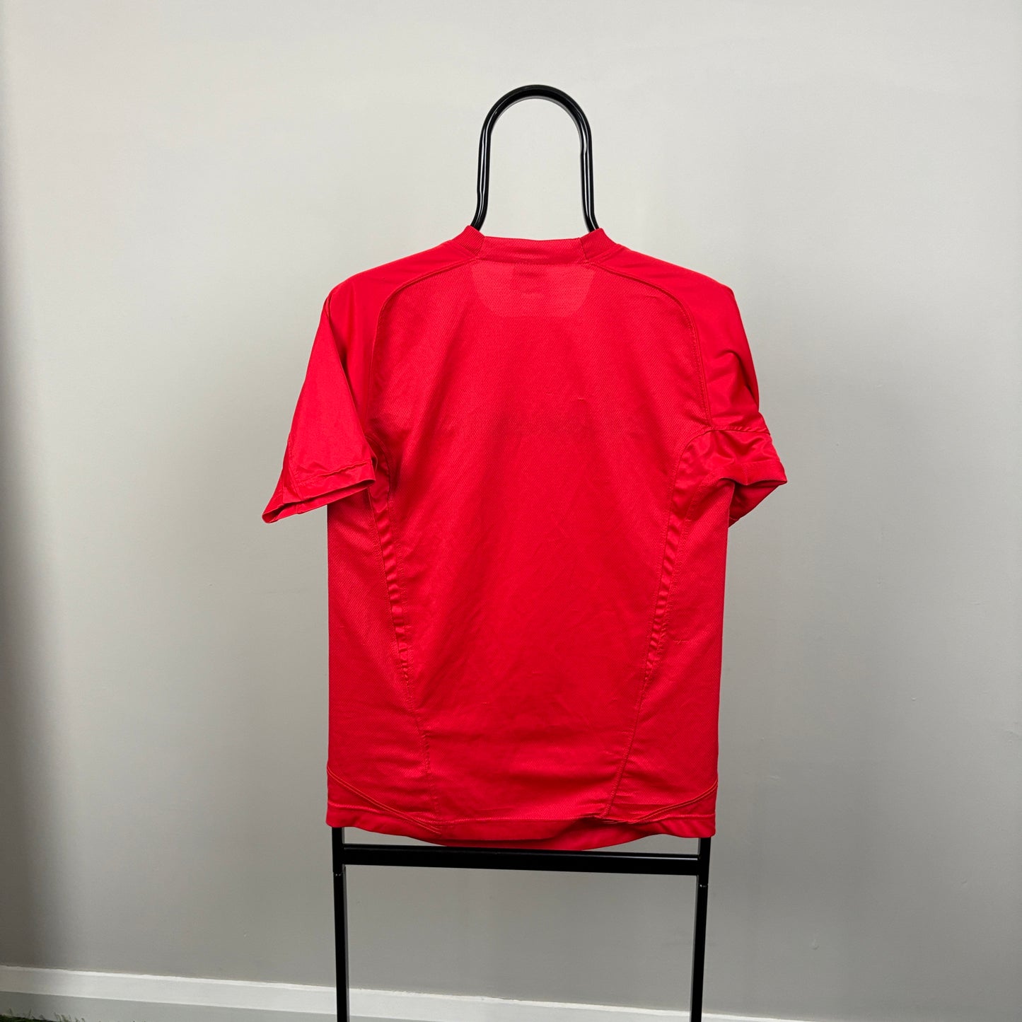 00s Nike Switzerland Football Shirt T-Shirt Red Small