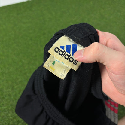90s Adidas Popper Shorts Black Small