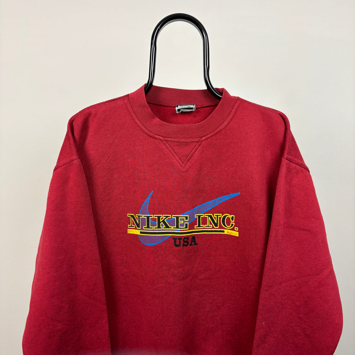 90s Nike Sweatshirt Red XL