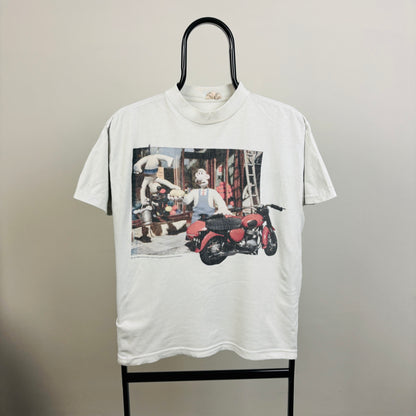 90s Wallace & Gromit T-Shirt White Women’s Medium
