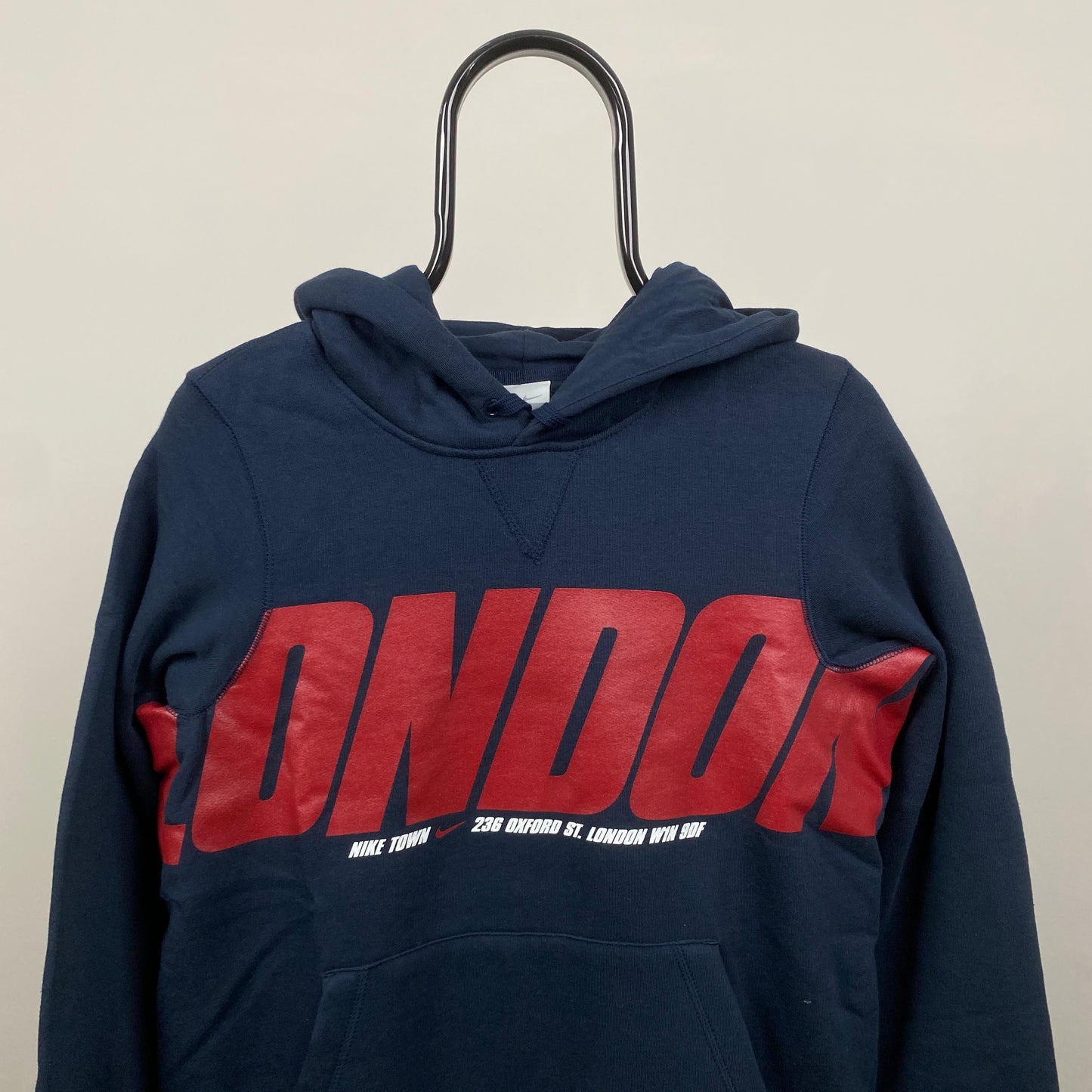 00s Nike Town London Hoodie Blue XS