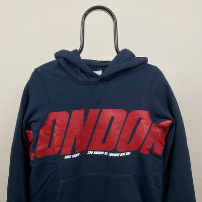 00s Nike Town London Hoodie Blue XS