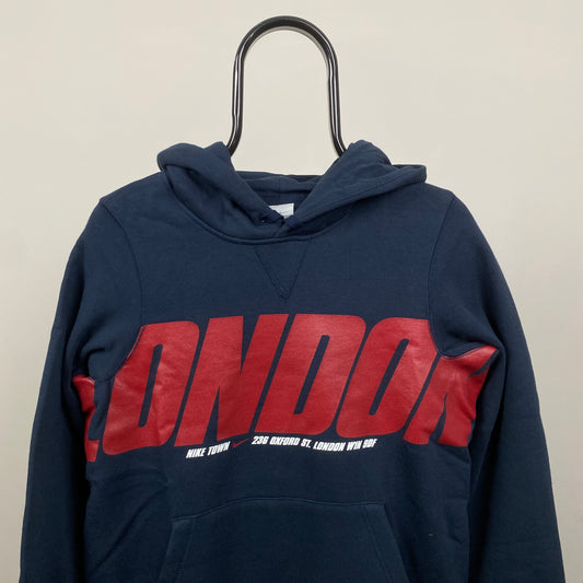 00s Nike Town London Hoodie Blue XS