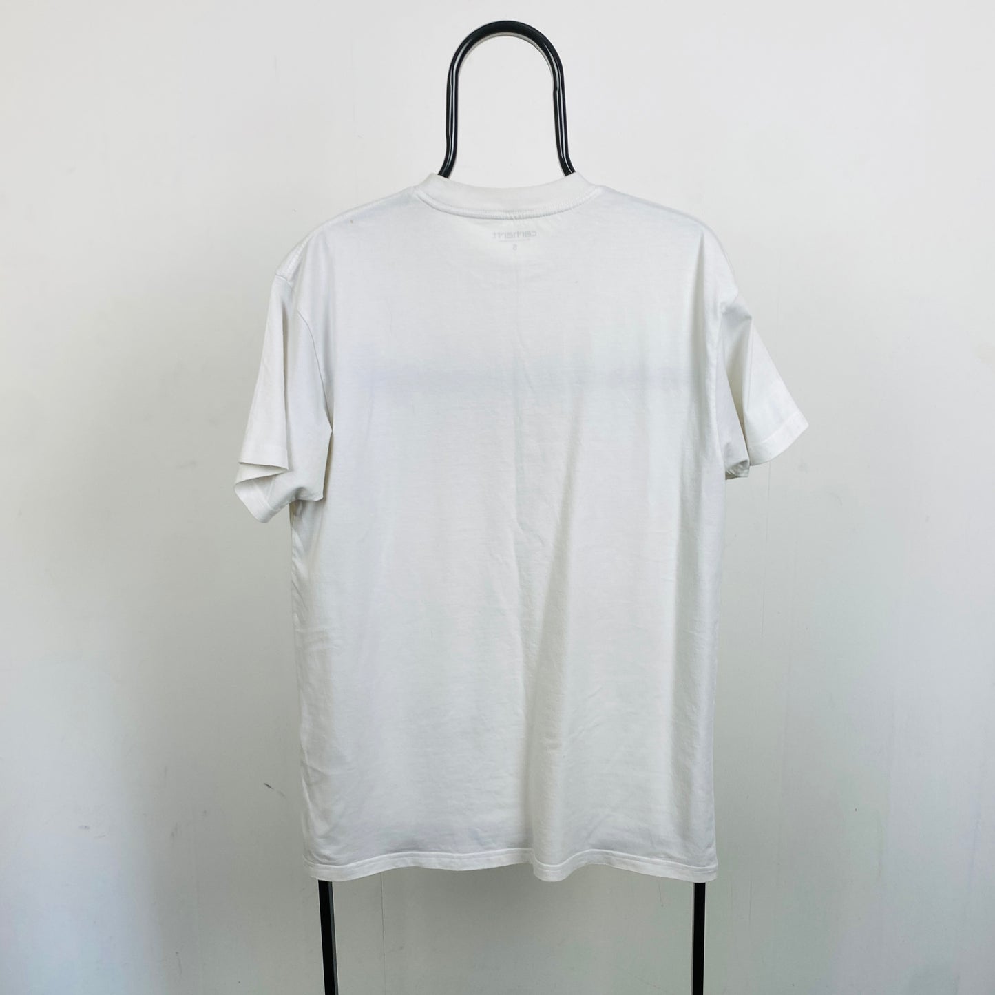 Retro 00s Carhartt T-Shirt White Small