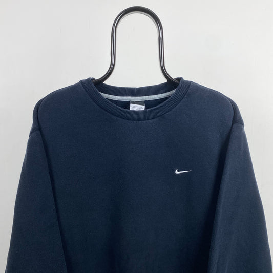 00s Nike Heavyweight Sweatshirt Blue XXL