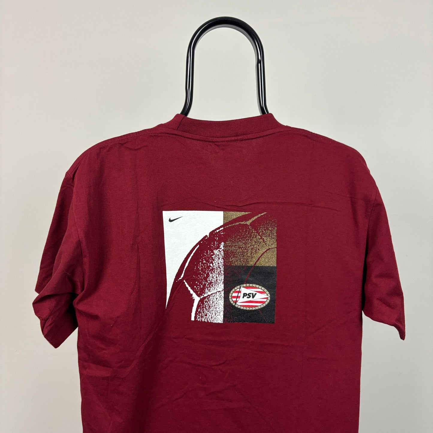 90s Nike PSV T-Shirt Red Small