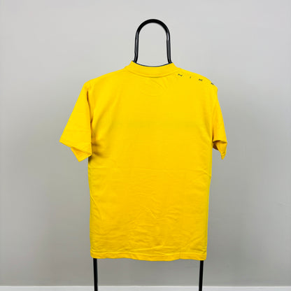 90s Nike T-Shirt Yellow Small