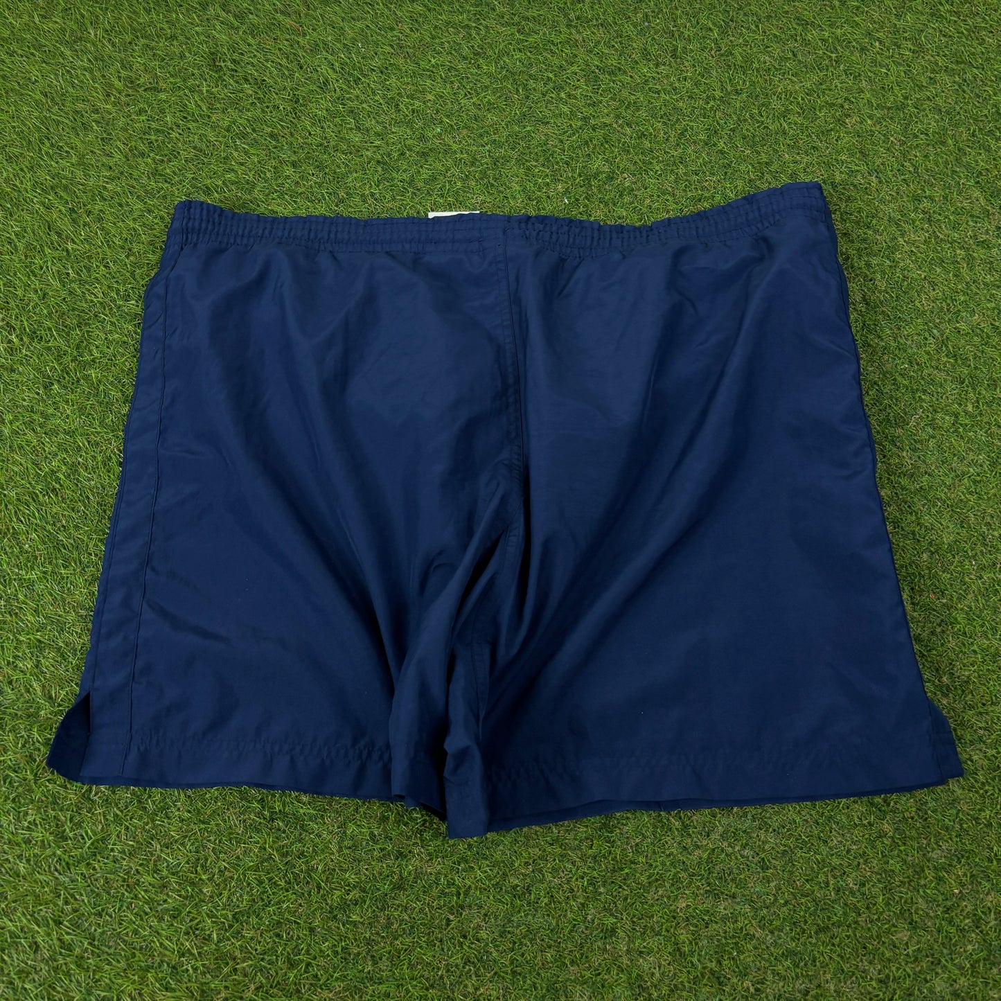 00s Nike Football Shorts Blue Large