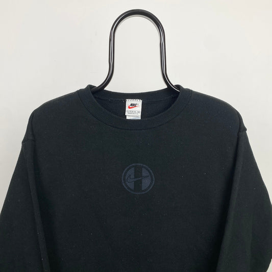 90s Nike Sweatshirt Blue Small