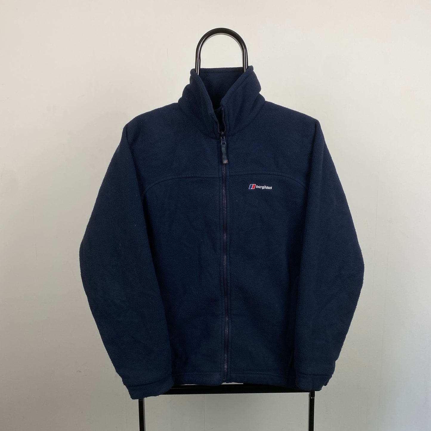 Retro Berghaus Fleece Sweatshirt Blue XL