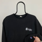 Retro Champion Sweatshirt Black Small
