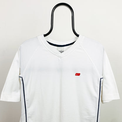 00s Nike Piping T-Shirt White Large