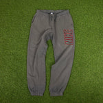 00s Nike Cotton Hoodie Jacket + Joggers Set Grey Medium