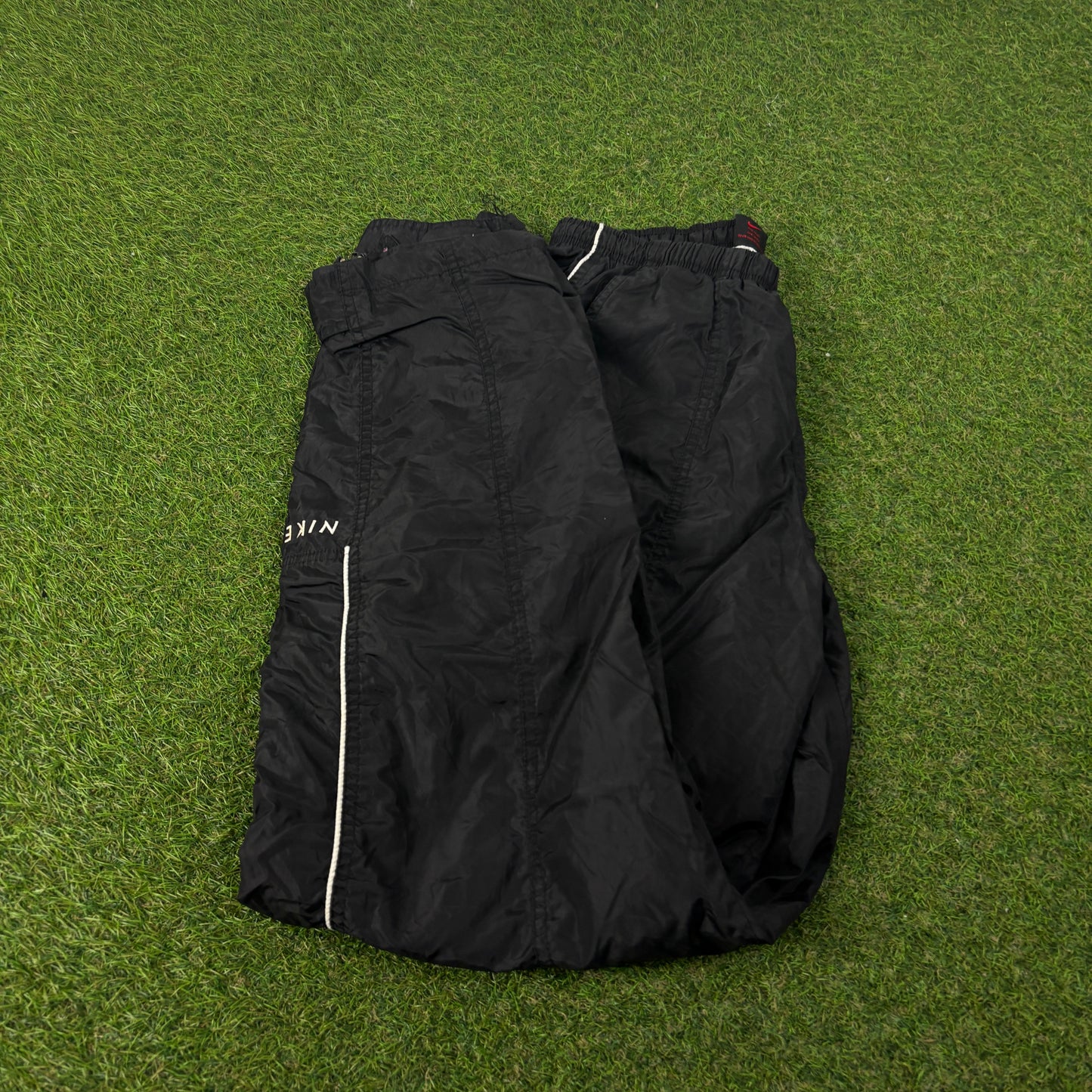 90s Nike Piping Joggers Black Small
