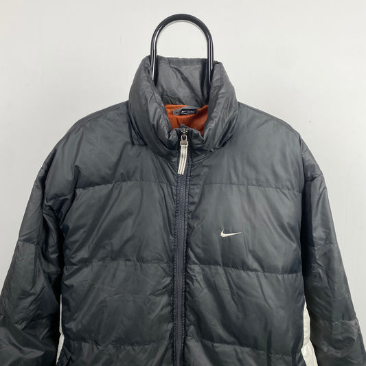 00s Nike Down Puffer Jacket Grey XL