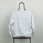 Retro Ralph Lauren Polo Sport Sweatshirt White Medium