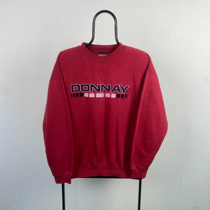 Retro Donnay Sweatshirt Red Medium