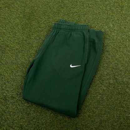 00s Nike Cotton Joggers Green Small