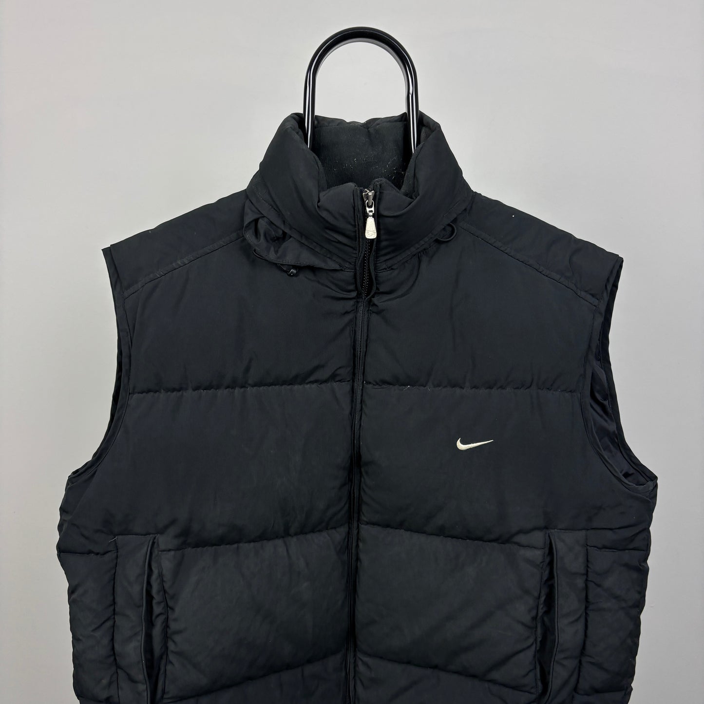 00s Nike Puffer Gilet Jacket Black XL