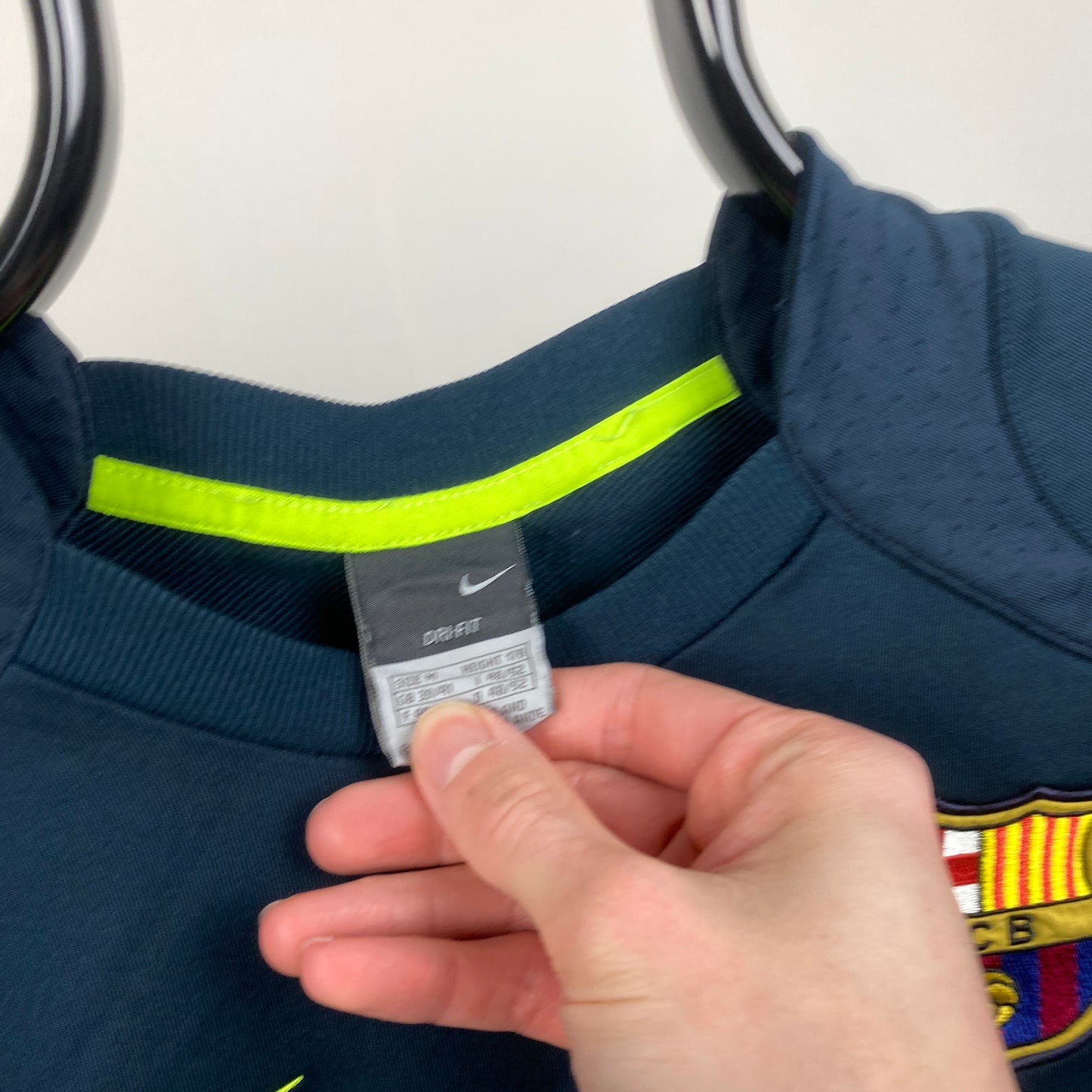 00s Nike Barcelona Sweatshirt Blue Medium