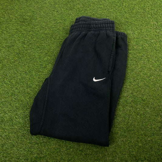 00s Nike Wide Leg Cotton Joggers Black XL