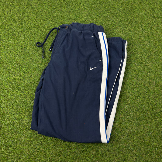 00s Nike Piping Joggers Blue Large