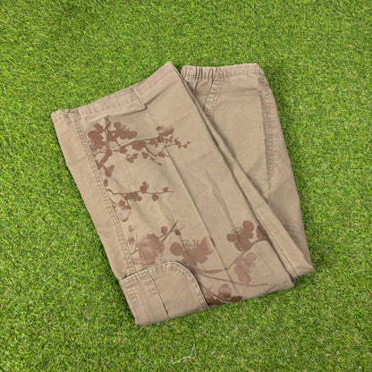 00s Nike Cargo Trousers Joggers Brown Women’s XS