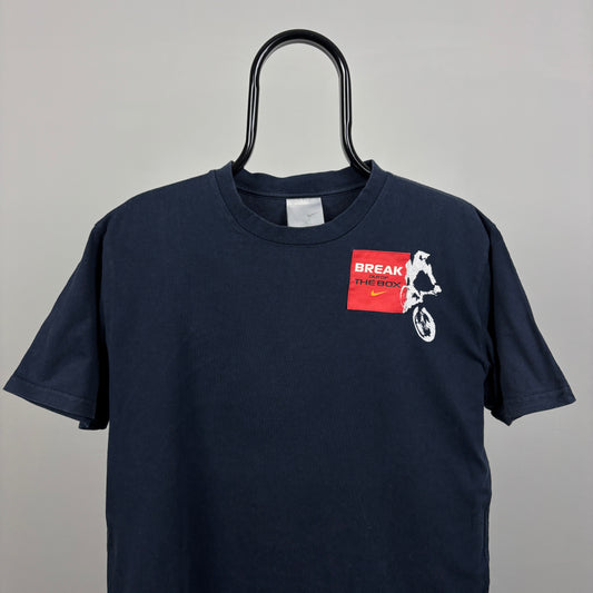 00s Nike Biking T-Shirt Blue Medium