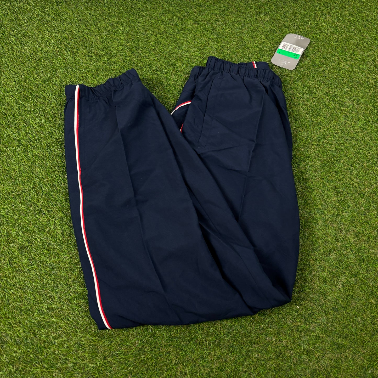 00s Nike Piping Joggers Blue Small