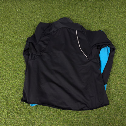 00s Nike Running Set Jacket + Shorts Black Women’s XL