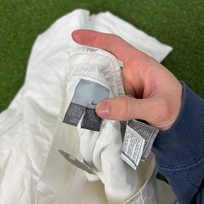 00s Nike Parachute Joggers White XL