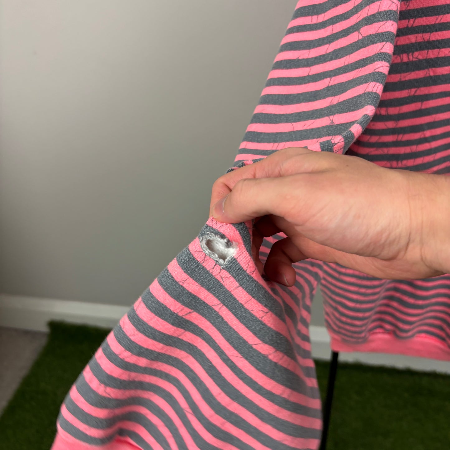 80s Quiksilver Surf Sweatshirt Pink XL