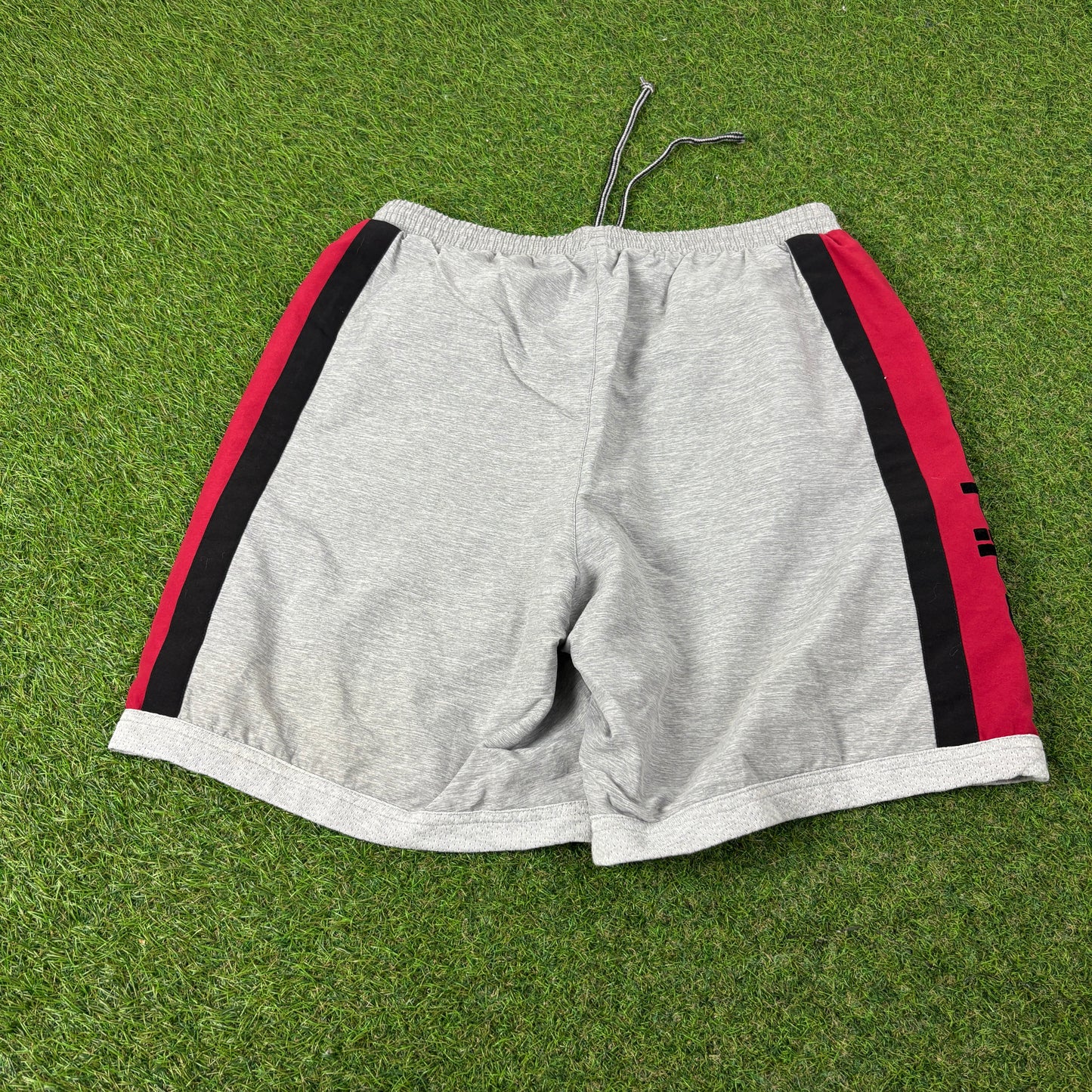 90s Adidas Reversible Shorts Grey Large