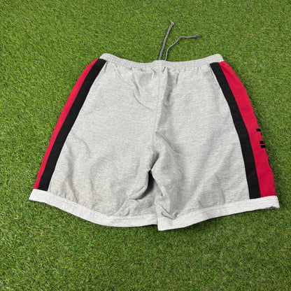 90s Adidas Reversible Shorts Grey Large